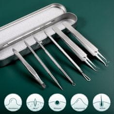 FRILLA® Alat za uklanjanje mitesera i prištića s kutijom, nehrđajući čelik | PORACLEAN