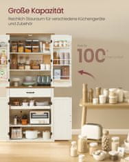 Songmics Kuhinjski ormarić 40x80x1786 cm bijeli