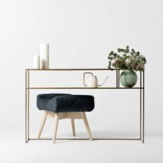 Custom Form Konzolni stol Senso Flower 120x25x75 cm zlatna