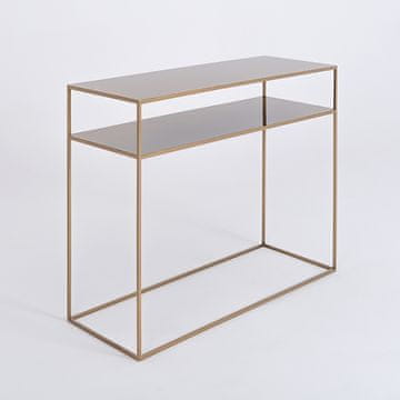 Custom Form Konzolni stol TENSIO 2 100x35x75 cm zlatna
