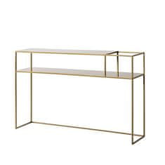 Custom Form Konzolni stol Senso Flower 120x25x75 cm zlatna