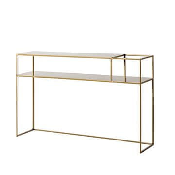 Custom Form Konzolni stol Senso Flower 120x25x75 cm zlatna