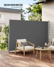 Songmics Bočni tende za balkon i terasu bež