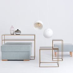 Custom Form Konzolni stol TENSIO 2 100x35x75 cm zlatna