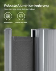 Songmics Bočni tende za balkon i terasu bež