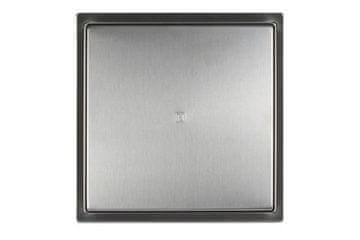 HACO Vrata kade Stainless steel bathtub door NVD, 300 x 300 mm 0123