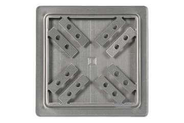 HACO Vrata kade Stainless steel bathtub door NVD, 150 x 150 mm 0127