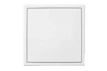 HACO Inspekcijska vrata Metal inspection door 150 x 150 mm, with push lock, white 0160