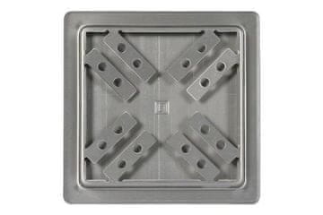 HACO Vrata kade Stainless steel bathtub door NVD, 200 x 200 mm 0126