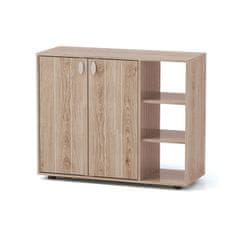 Northix Ormarić za cipele s 2 vrata i podesivim policama 80x31x64,5 cm