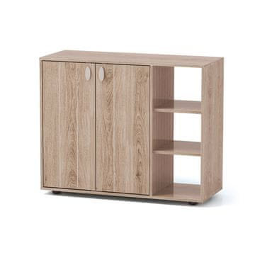 Northix Ormarić za cipele s 2 vrata i podesivim policama 80x31x64,5 cm