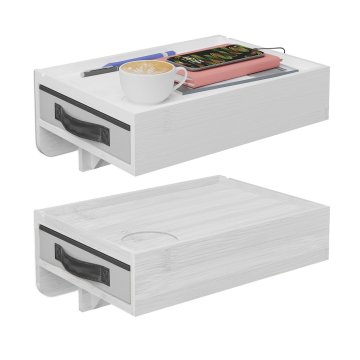 Northix Sklopiva kamperska stolica s podstavom, podesiv naslon, držač za čašu