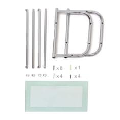 Northix Kupaonska polica s držačem za ručnike