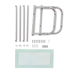 Northix Kupaonska polica s držačem za ručnike