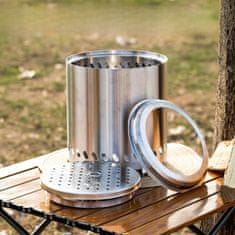 HOME & MARKER® Prijenosno stolno ognjište bez dima za kampiranje i terasu | FIRENOVA