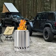 HOME & MARKER® Prijenosno stolno ognjište bez dima za kampiranje i terasu | FIRENOVA