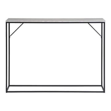 House Nordic Konzolni stol Vita 110x26x80 cm crna