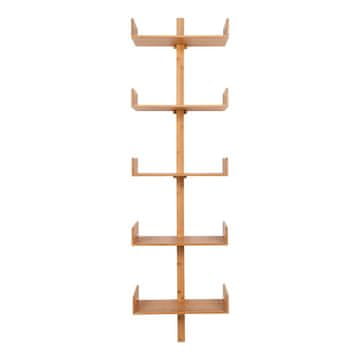 House Nordic Zidna polica 50x180 cm smeđa