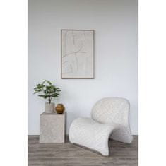 House Nordic Zidna dekoracija Madeline reljef 60x90 cm bijela