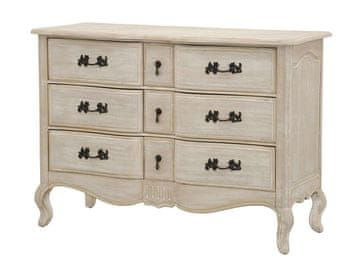 Livin Hill Komoda VEB815K 127x85x52 cm bež