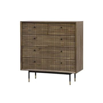 Livin Hill Komoda MAZB03 100x105x45 cm smeđa