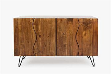 Livin Hill Komoda AV1781-54 137x82x46 cm smeđa