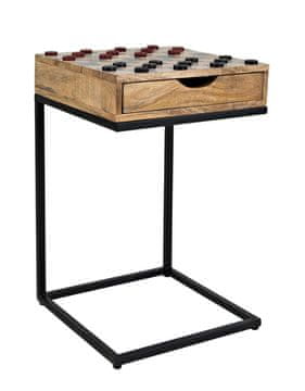 Livin Hill Stol za šah 42x66x42 cm smeđa