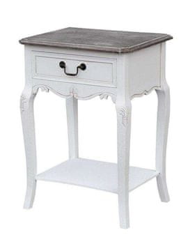 Livin Hill Noćni ormarić 47x70x36 cm bijela