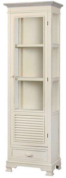 Livin Hill Vitrina PE043 57x180x36 cm krem