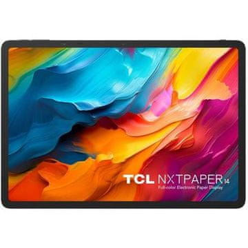 TCL Tablet na dodir NXTPAPER 14 + Flip case + T-pen 14.3", 256 GB, WF, BT, GPS, Android 14 - gray