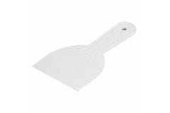 Kubala Lopatica Smooth plastic spatula, 80 mm, white