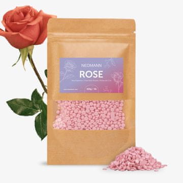 slomart Voskovne kuglice za depilaciju, uklanjanje dlačica, 450 g, miris ruže. Za sve grijače voska, tijelo, lice, bikini.