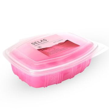 slomart SELAS Parafinski vosak Šipek 980 g – parafinska kupka za ruke i noge, terapijsko grijanje i hidratacija, zamjenski vosak za Beurer