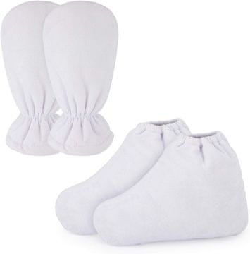 slomart Parafinske rukavice za ruke i noge, Segbeauty Veće parafinske grijane SPA rukavice za noge, rukavice i čarape za vruću voštanu terapiju ruku Thermal SPA Therabath vosak parafin stroj