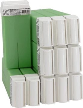 slomart EpilWax Set s 12 patrona voska Aloe Vera za uklanjanje dlačica, 100 ml roll-on punjenje.