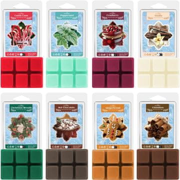 slomart Dišeći voskovi za aroma lampu, prirodni voskovi za topljenje sojinog voska, mirisni voskovi za prostor, poklon set za žene.