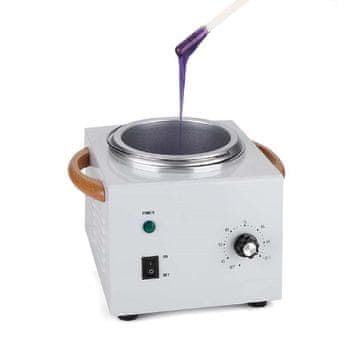 slomart Uređaj za uklanjanje dlačica voskom, grijač voska 150W, aparat za profesionalnu i kućnu depilaciju (vosak nije uključen).