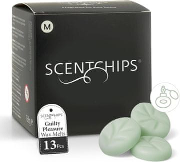slomart Scentchips XXL mirisni čipsi - Premium voskovi za mirise za gorionike (M-Stücke-13, Guilty Pleasure)