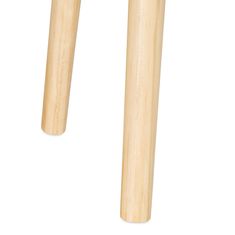 Northix Bijeli bočni stolić s ladicom, skandinavski dizajn, bor