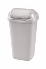 Plafor Kanta za smeće pla siva 30l s poklopcem