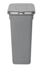 Plafor Kanta za smeće pla siva 20l srebrni poklopac