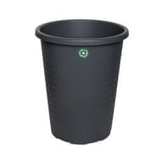 Plafor Koš za smeće pvc okrugli pla sivi 15l