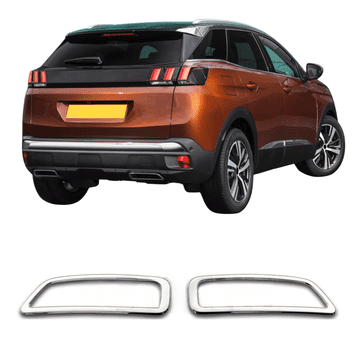 Kromirani auspuhi za Peugeot 3008 SUV od 2016. do 2023.