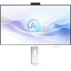 MSI All-in-one Modern AM273QP AI 1UM Ultra 5 / 16GB / 1TB SSD / 27" WQHD / Windows 11 Pro (bijeli)