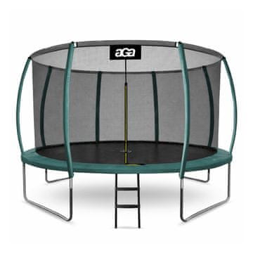 Aga SPORT EXCLUSIVE Trampolin 366 cm Crna + zaštitna mreža + ljestve