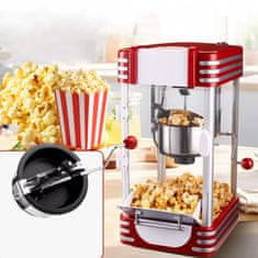 LIVEFY HomePop V1 aparat za kokice, crveni