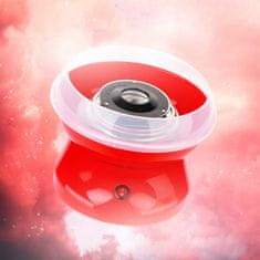 LIVEFY Cotton Candy V3 stroj za šećernu vunu, crveni