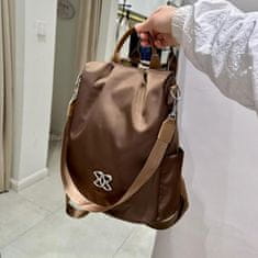 VIVVA® Protuprovalni ruksak protiv krađe, vodoodbojan, s pretincem za laptop i podesivim naramenicama | ELIPACK Smeđa