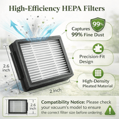 HOME & MARKER® Komplet zamjenskih dijelova za Roomba E i I seriju – filteri, bočne i valjkaste četke | IFRESH