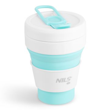 NILS CAMP NC4103 SKLOPIVNA SILIKONSKA ČAŠA 355 ML MENTA
